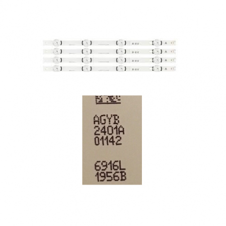 Tira Led LG 42LF5800  6916L 1956E A