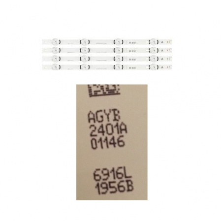 Tira Led LG 42LF5800  6916L 01146  A