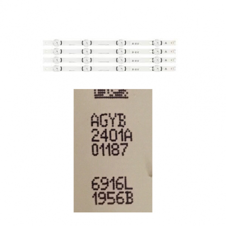 Tira Led LG 42LF5800  6916L 01187  A