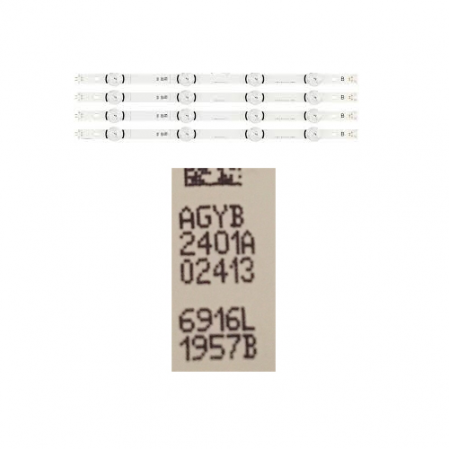 Tira Led LG 42LF5800  6916L 02413  B