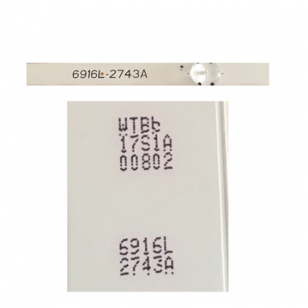 Tira Led LG 43LH510V 6916L-2743A SWAP