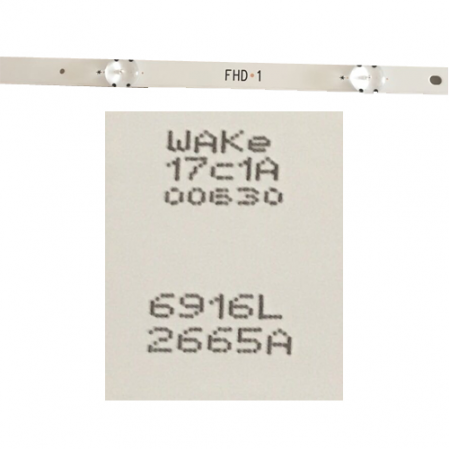 Tira Led LG 43LH630V FHD 1  00630
