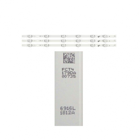Tira Led PANASONIC L1 6916L-1812A TX47ASM651  SWAP