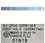 Tira Led PHILIPS 32PFH4101/88 GJ-2K16 D2P5-315