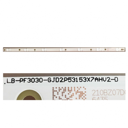 Tira 7 Led PHILIPS 32PHS5301 LB-PF3030-GJD2P53153X7AHV2-D