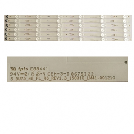 Tira Led SAMSUNG UE48JU6445K LM41-00121G