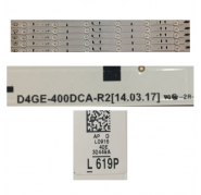 Tira Led SAMSUNG UE40J5100AW D4GE-400DCA-R2 L0916