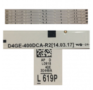 Tira Led SAMSUNG UE40J5100AW D4GE-400DCA-R2 L0918
