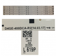 Tira Led SAMSUNG UE40J5100AW D4GE-400DCA-R2 L0919