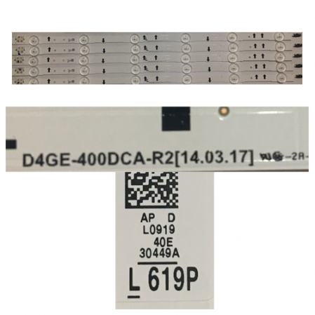 Tira Led SAMSUNG UE40J5100AW D4GE-400DCA-R2 L0919