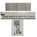Tira Led SAMSUNG UE40J5100AW D4GE-400DCB-R2 R0917