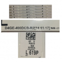 Tira Led SAMSUNG UE40J5100AW D4GE-400DCB-R2 R0919
