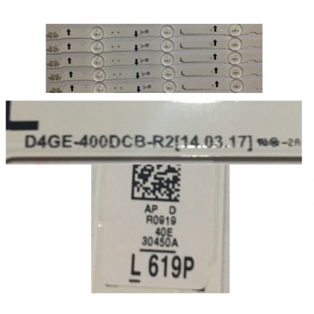Tira Led SAMSUNG UE40J5100AW D4GE-400DCB-R2 R0919