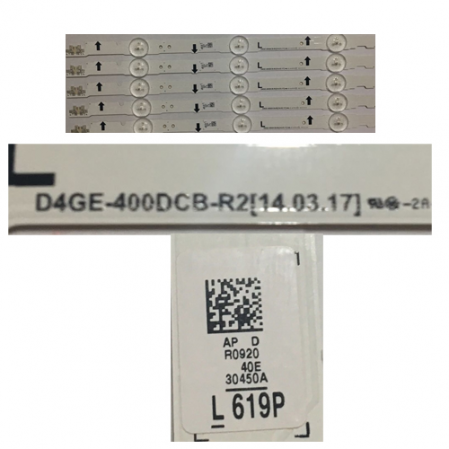 Tira Led SAMSUNG UE40J5100AW D4GE-400DCB-R2 R0920