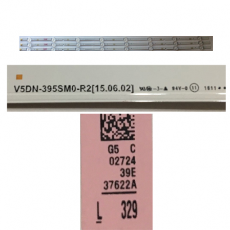 Tira Led SAMSUNG UE40J5200AW V5DN-395SM0 02724