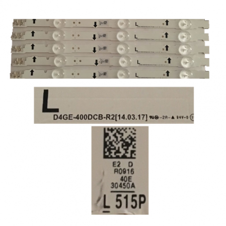 Tira Led SAMSUNG UE40J6200AW D4GE-400CB R0916