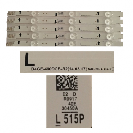 Tira Led SAMSUNG UE40J6200AW D4GE-400CB R0917
