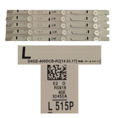 Tira Led SAMSUNG UE40J6200AW D4GE-400CB R0918