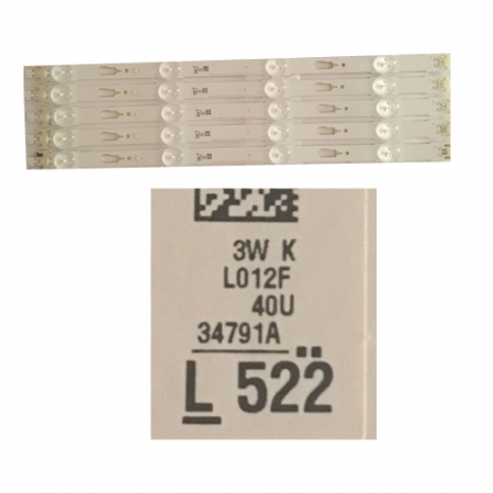 Tira Led SAMSUNG UE40JU6000WXXH VSDU-400DCA L012F