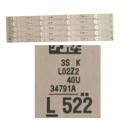 Tira Led SAMSUNG UE40JU6000WXXH VSDU-400DCA L02Z2