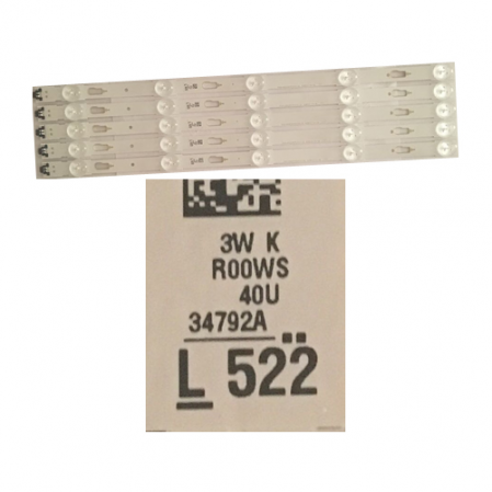 Tira Led SAMSUNG UE40JU6000WXXH VSDU-400DCB R00WS