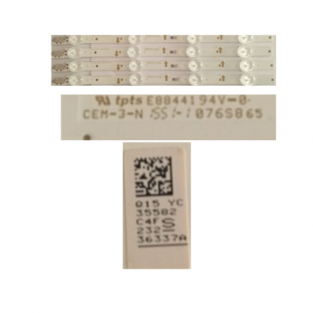 Tira Led SAMSUNG UE43J5500AKXXC CEM-3-N  35502