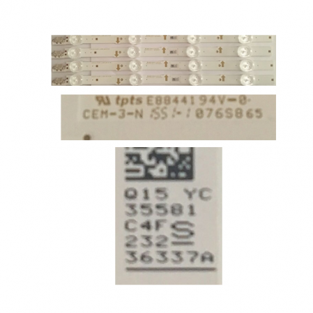 Tira Led SAMSUNG UE43J5500AKXXC CEM-3-N  35581