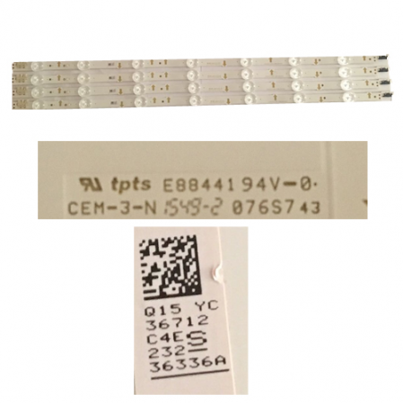 Tira Led SAMSUNG UE43J5500AKXXC CEM-3-N  36712