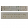 Tira Led SAMSUNG UE43KU6000K V6DU-430DCB