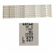 Tira Led SAMSUNG UE48JU6000W V5DU-480DCA L1057