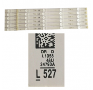 Tira Led SAMSUNG UE48JU6000W V5DU-480DCA L1058