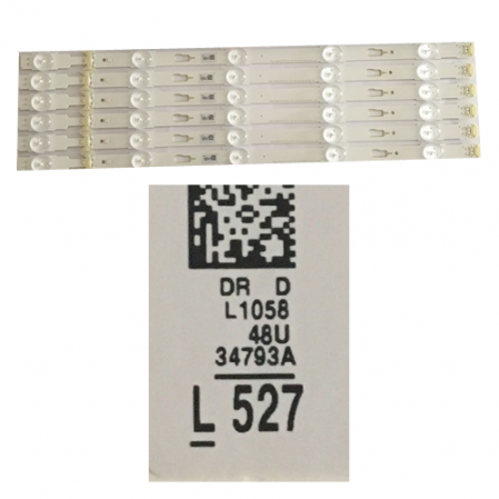 Tira Led SAMSUNG UE48JU6000W V5DU-480DCA L1058