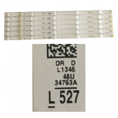 Tira Led SAMSUNG UE48JU6000W V5DU-480DCA L1346