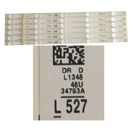 Tira Led SAMSUNG UE48JU6000W V5DU-480DCA L1348