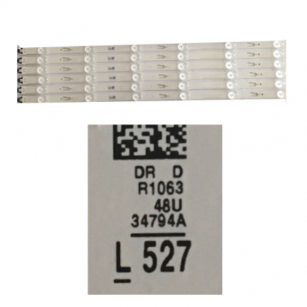Tira Led SAMSUNG UE48JU6000W V5DU-480DCB R1063