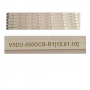 Tira Led SAMSUNG UE55JU6470UXXC V5DU-550DCB-R1