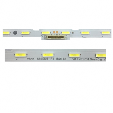 Tira Led Samsung UE55NU7475U V8N4-550SM0-R1 SWAP