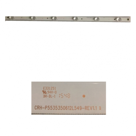 Tira 6 Led SHARP LC-55CFE6242E CRH-P5535350612L549-REV1.1 B