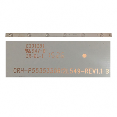 Tira 6Led SHARP LC-55SFE7332E CRH-P5535350612L549-REV1.1 B