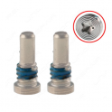 2 Tornillos parte inferior Iphone 8, Iphone 8 plus... Gris Plata