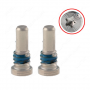 2 Tornillos parte inferior Iphone 8, Iphone 8 plus... Gris Plata