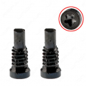 2 Tornillos parte inferior Iphone 8, Iphone 8 plus... Negro
