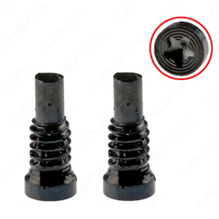 2 Tornillos parte inferior Iphone 8, Iphone 8 plus... Negro