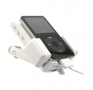 Transmisor FM 5 en 1 Ipod Mp3 Blanco