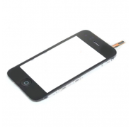 Ventana Tactil + Frame + Auricular iPhone 3GS Negro