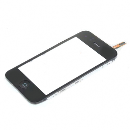 Ventana Tactil + Frame + Auricular iPhone 3GS Negro