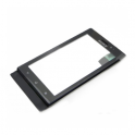 Ventana Tactil + C. Frontal Sony Xperia Sola MT27i Negra