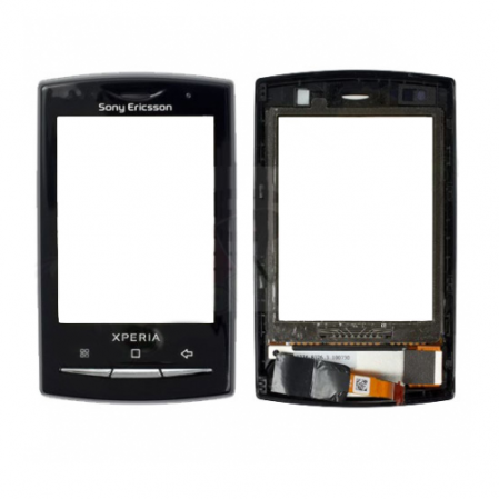 Ventana Tactil + C. Frontal SonyE. Xperia X10 Mini Pro Negra