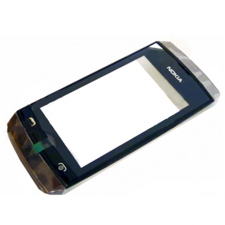 Ventana Tactil + Carcasa Frontal Nokia Asha 305 / 306 Negra