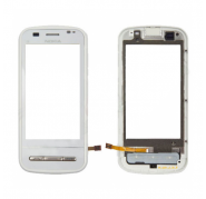 Ventana Tactil + Carcasa Frontal Nokia C6-00 Blanca